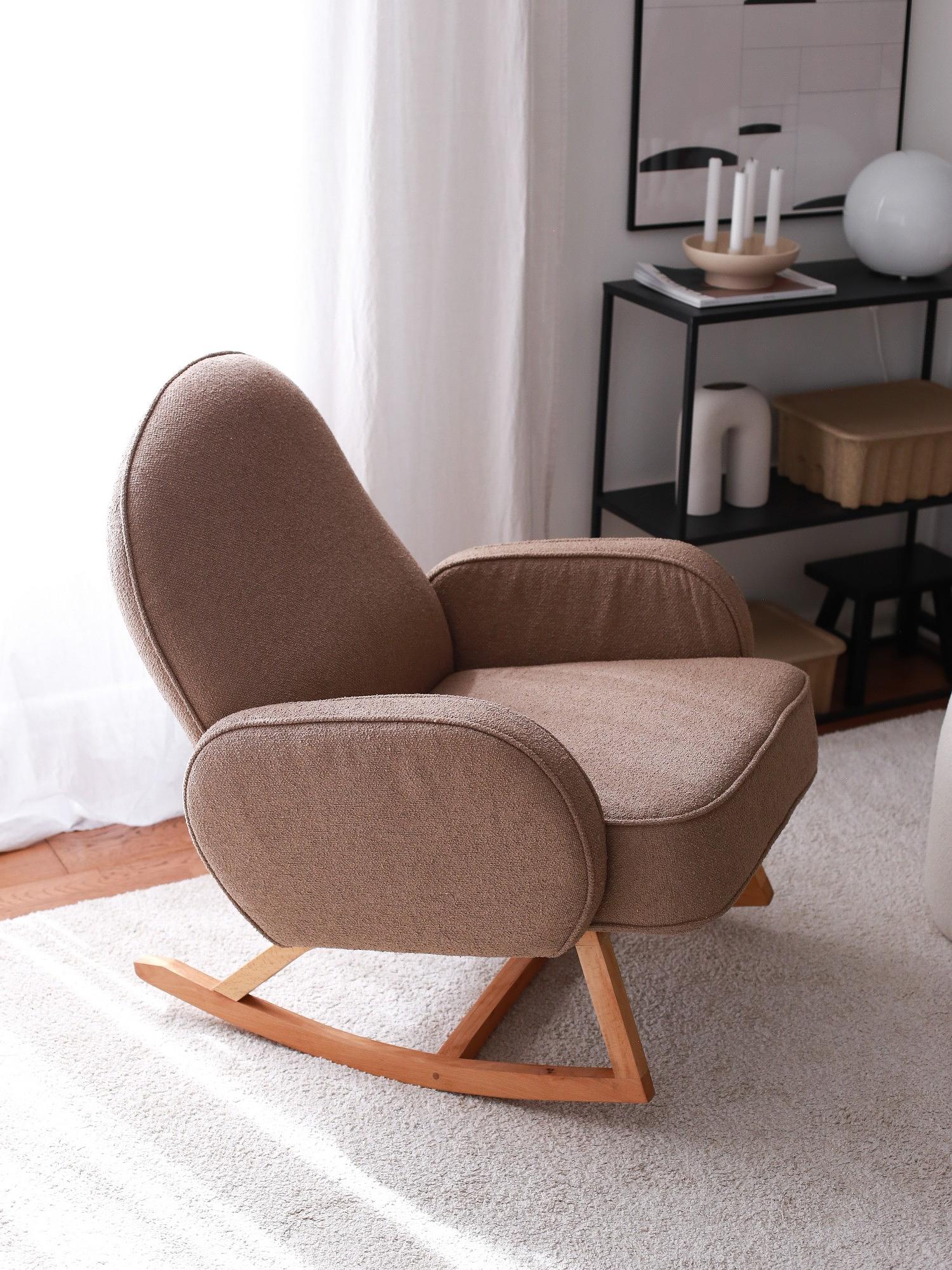 Yoko Armchair Velvet Brown 3
