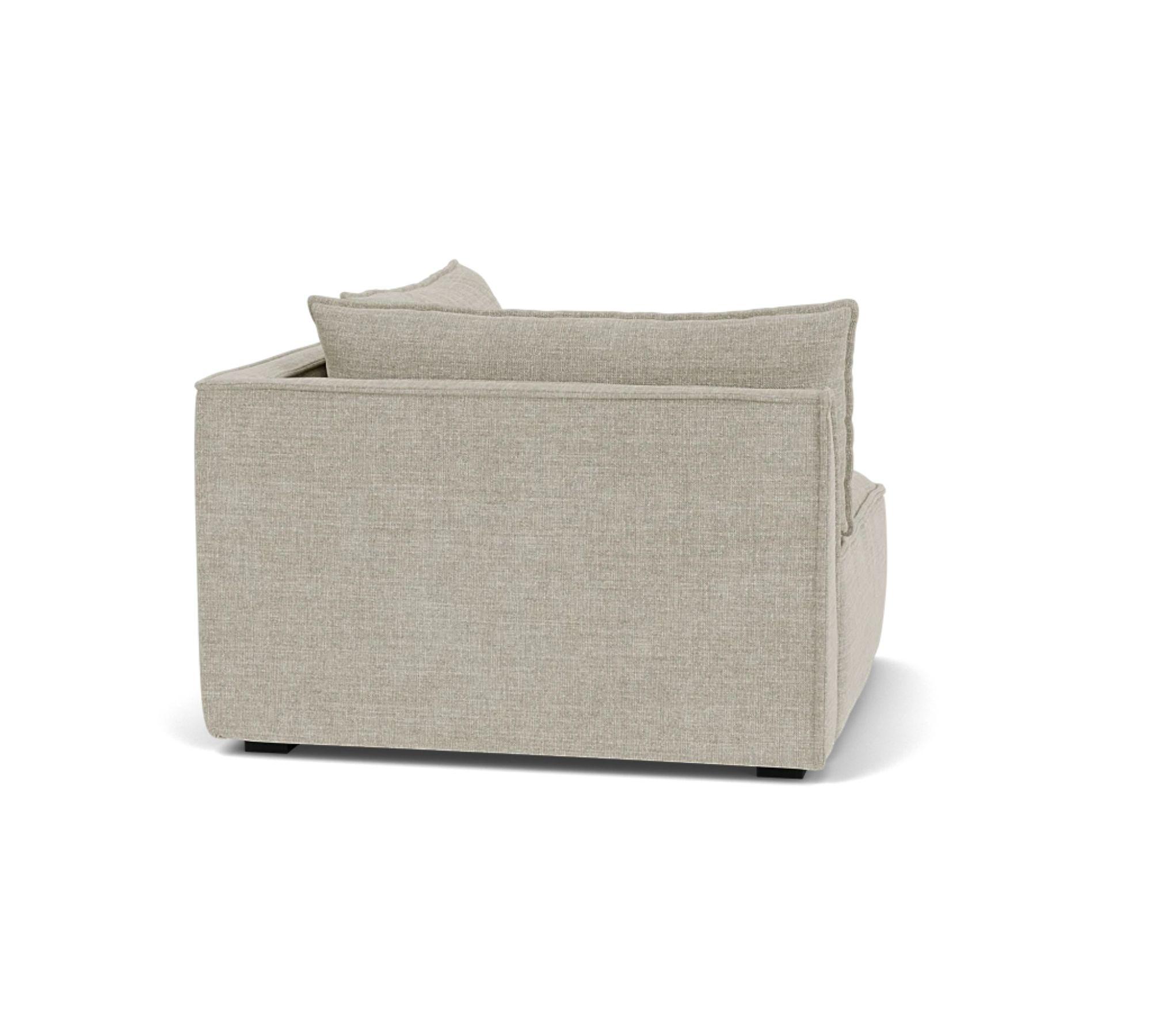 Daphne 1-Sitzer Eckmodul Rechts Vega Sand Dune 4