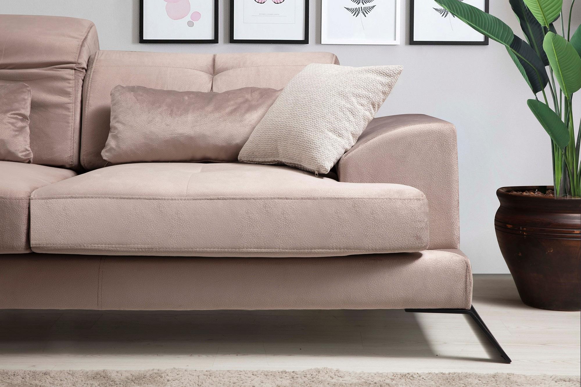 Frido Ecksofa Links Creme 6