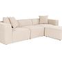 Lora Ecksofa Beige 2