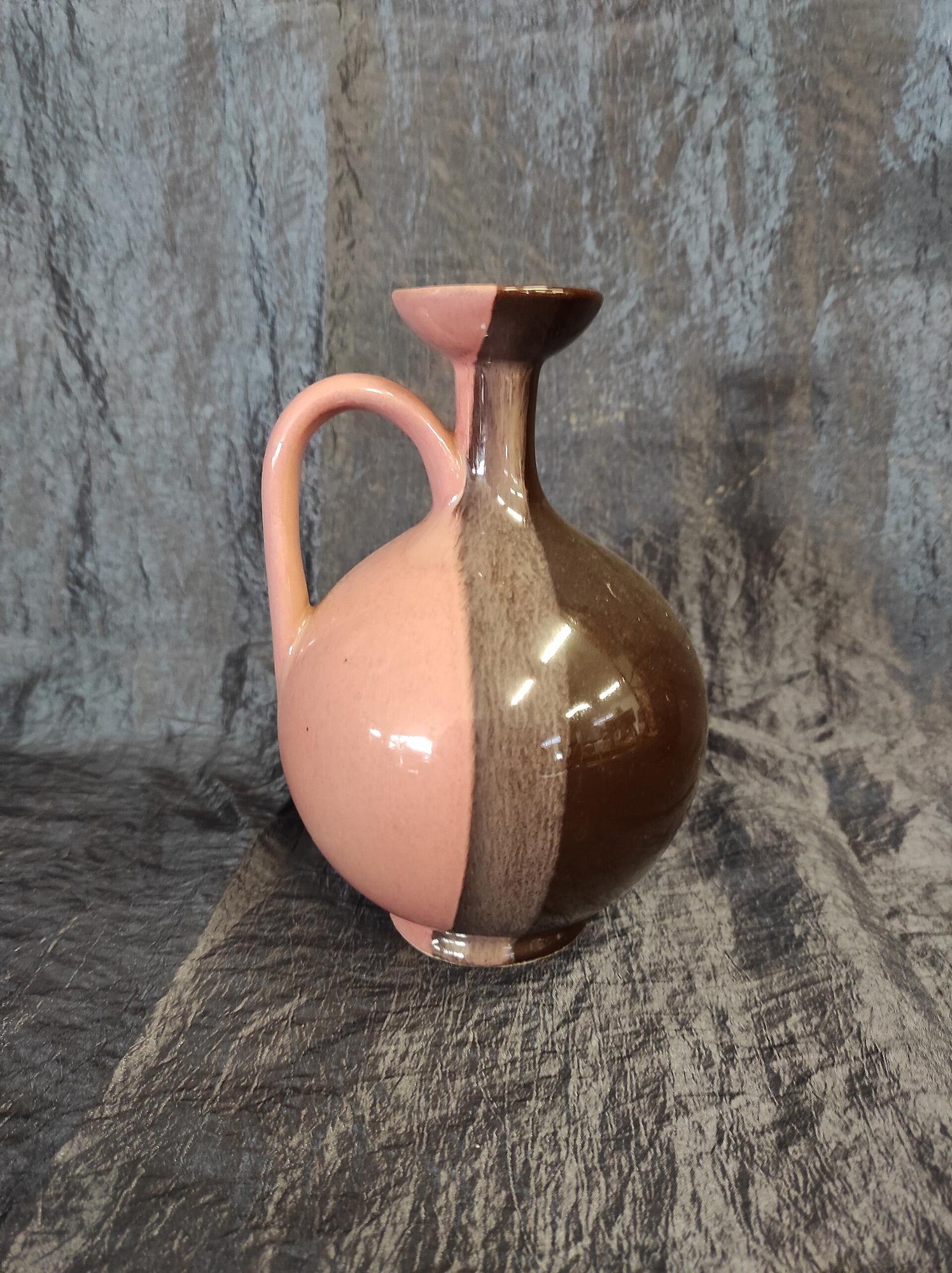 Vintage Vase Ceramic Multicolored 1