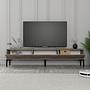 Lyon 42 TV cabinet wood veneer Atlas Black 2