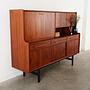 Highboard Teakholz 1960er Jahre 4