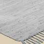 Teppich Baumwolle Grau 60x120cm 2