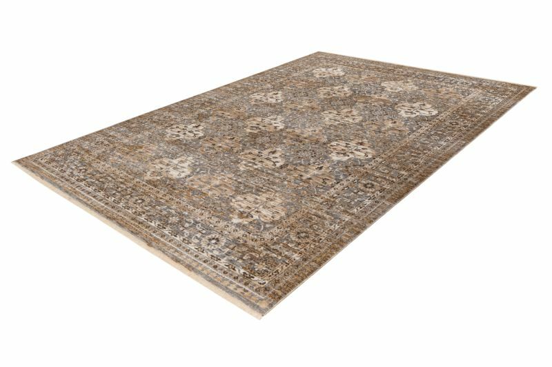 Laos Teppich Silber 120 x 170 cm 2