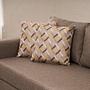 Aly Sofa Bed 3-Seater Brown 4
