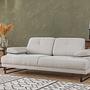 Mustang Sofa 3-seater White 1