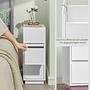 Dagiri Set of 2 Nightstands White 4