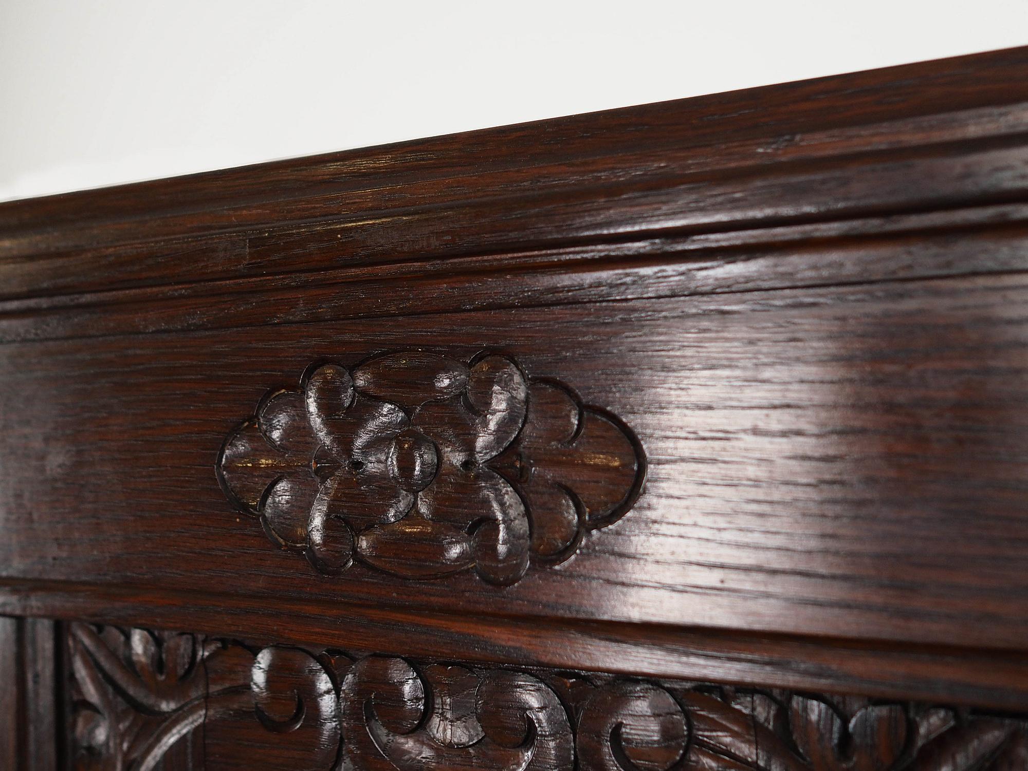 Schrank Eiche 1950er Jahre 7