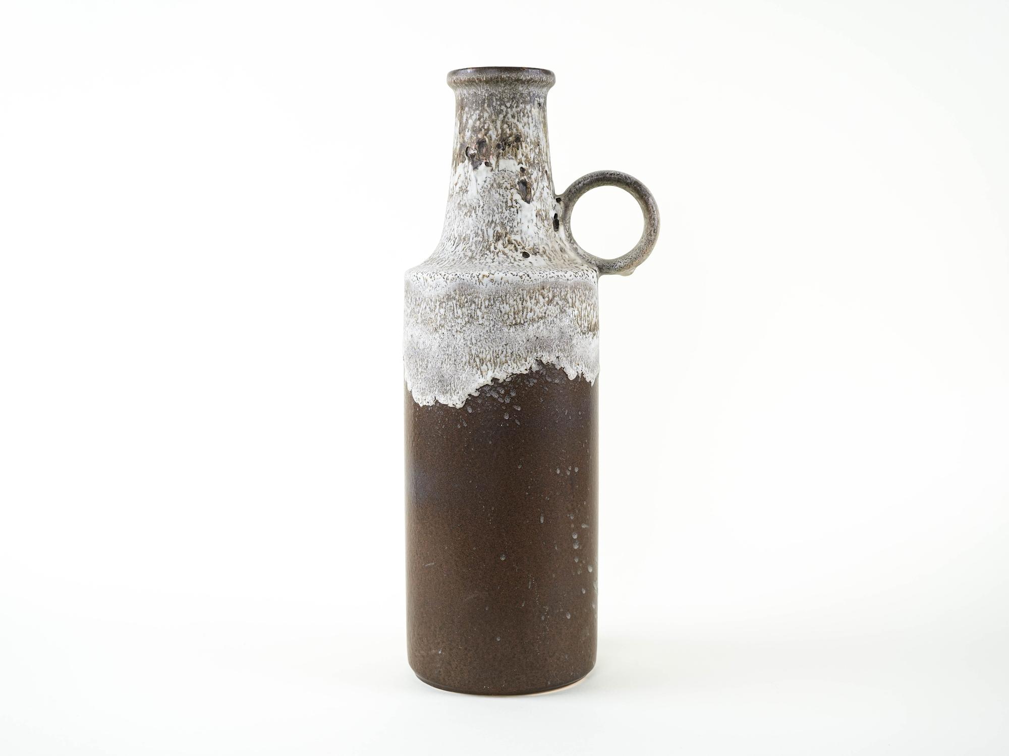 Ceramic vase with handle 1960s 1
