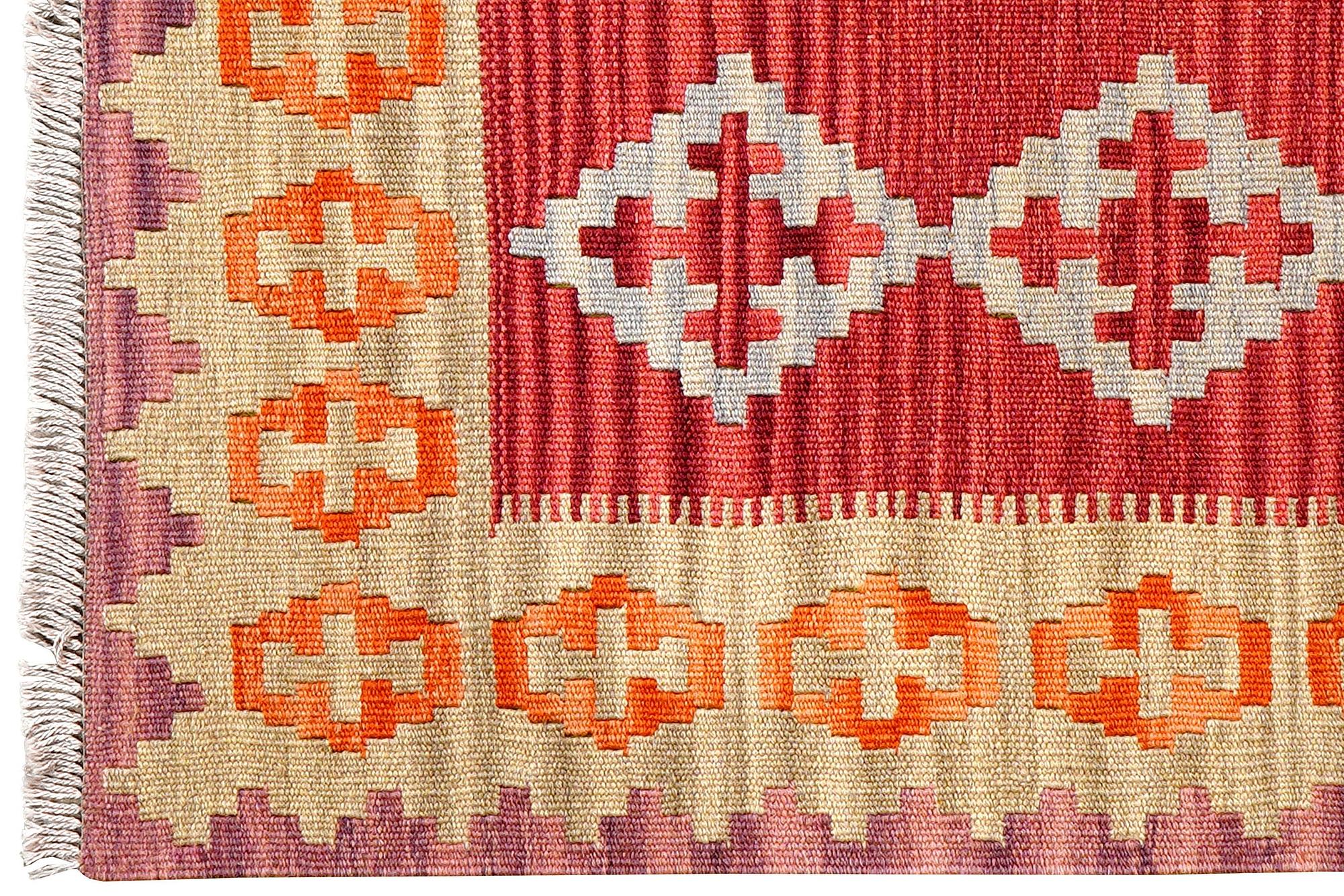 Kilim Gashgai Teppich Mehrfarbig 1