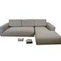 Vilmar Sofa mit Récamiere Rechts Agnes Brown 5