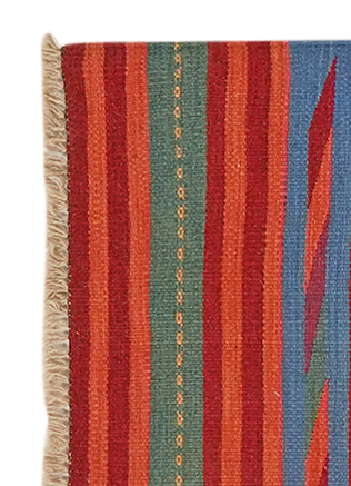 Kelim Gashgai Carpet Wool Multicolored 1