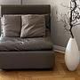 Shiraz Modul Sessel Leder Taupe 3