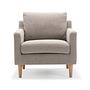 Astha Armchair Agnes Brown 0
