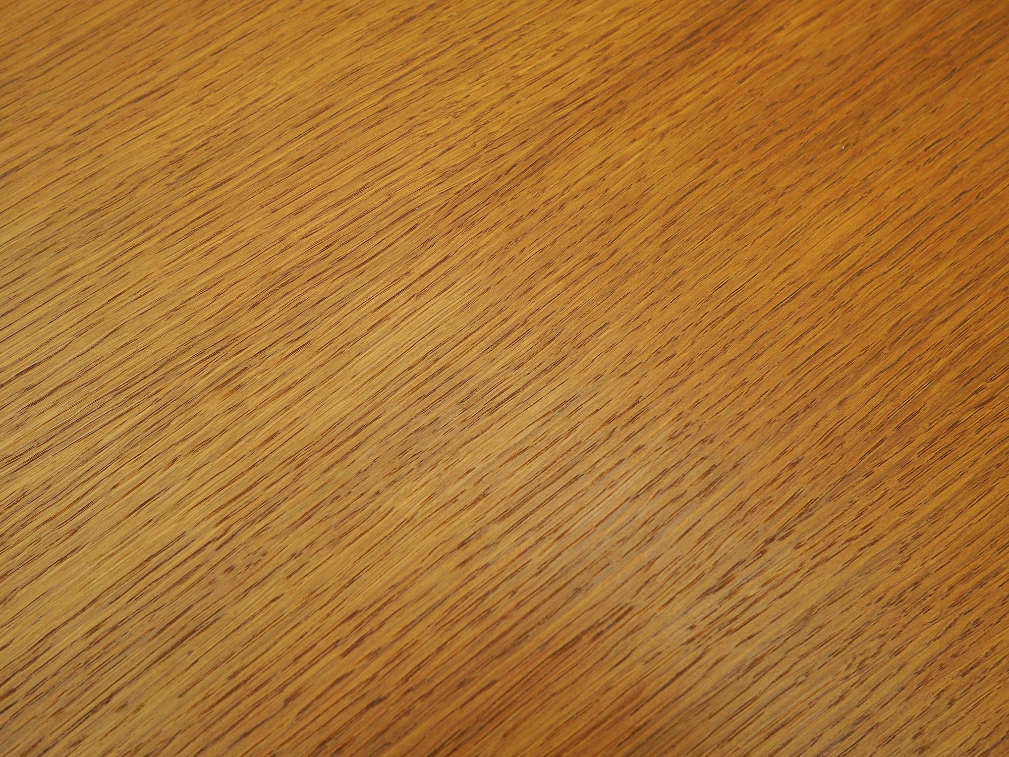 Schreibtisch Eiche Braun 1970er Jahre 11