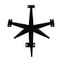 Spider Angle Tischgestell Metall Schwarz 2