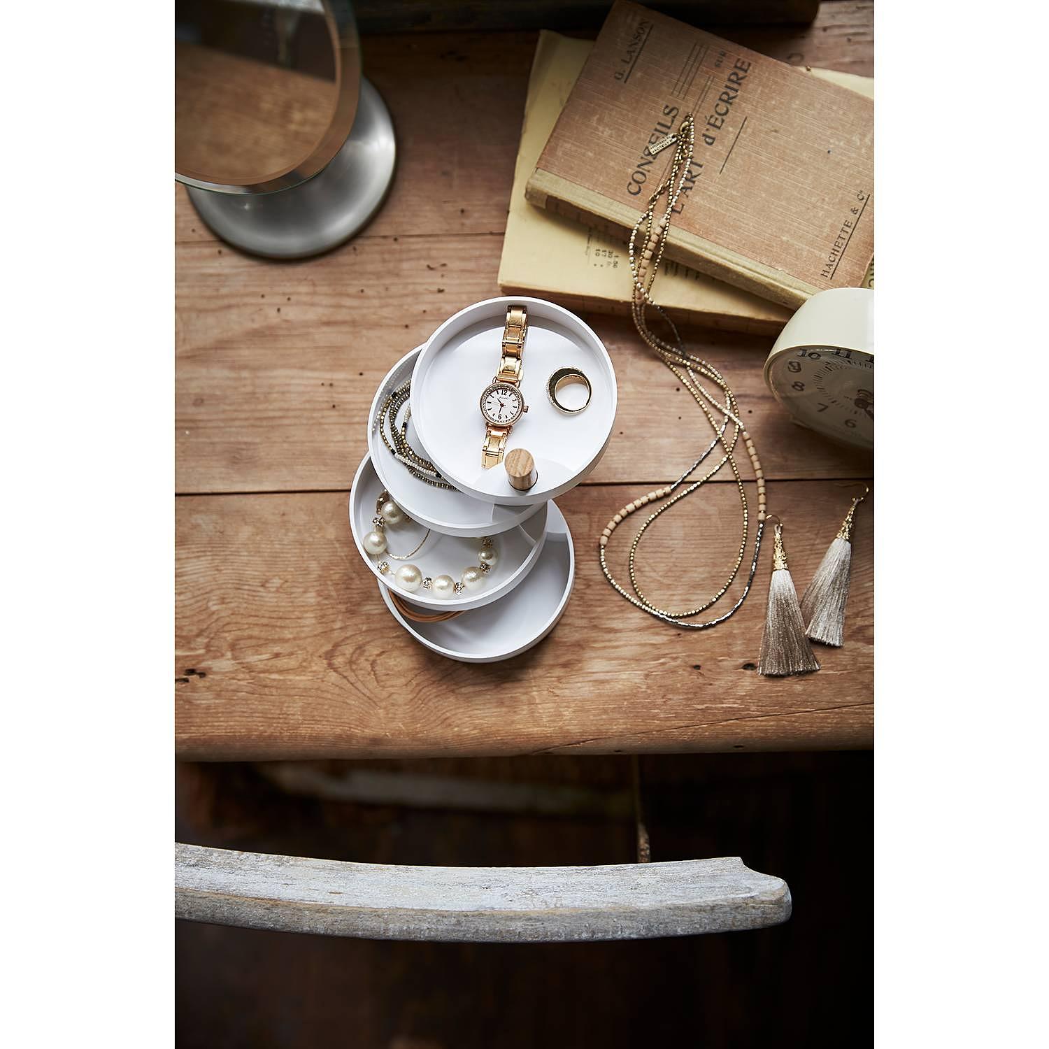 Tosca Jewelry Box ABS White 4