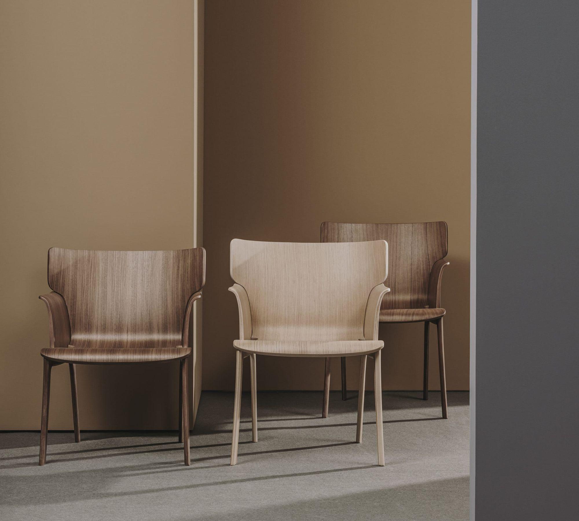 Adela Rex Armchair Walnut Wood Brown 7