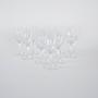 11x Crystal glasses Transparent 2