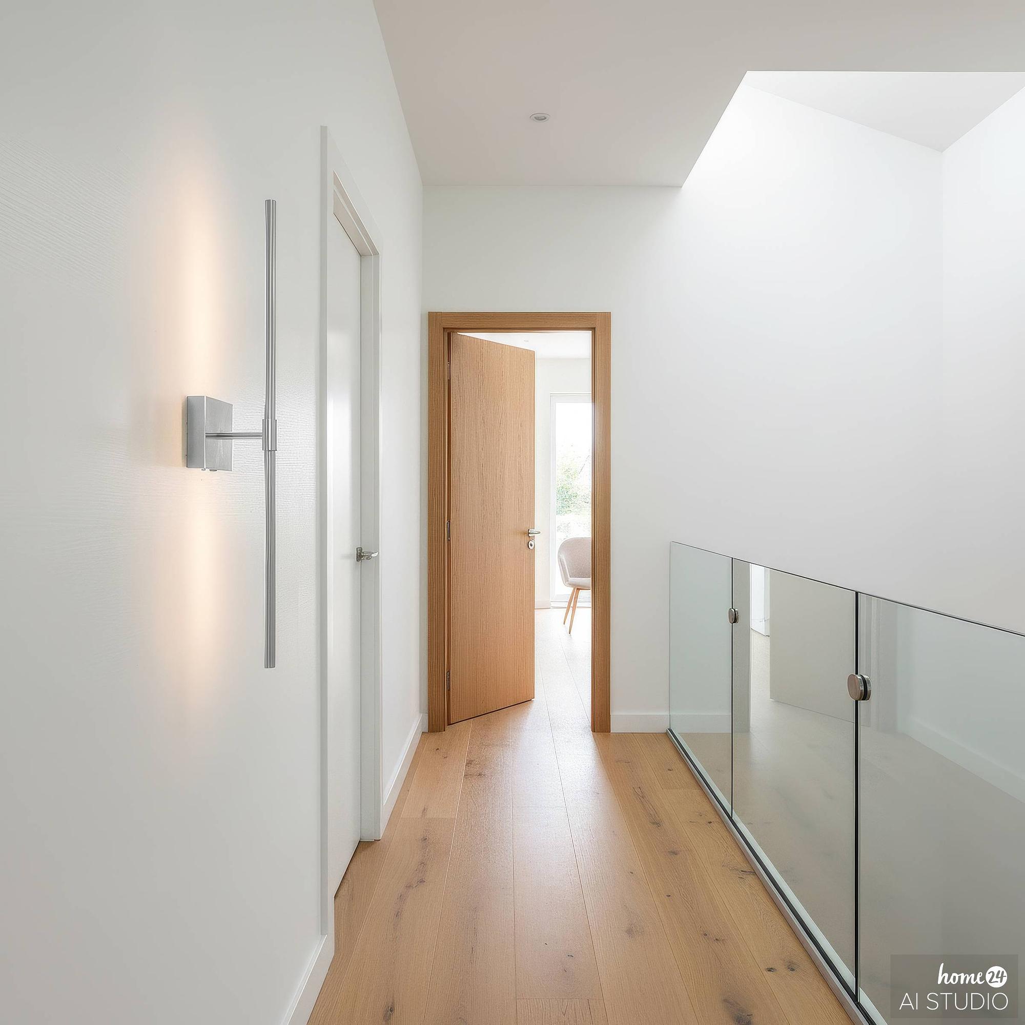 Ons Akku-Wandleuchte 3-Stufen-Dimmer Fernbedienung Silber 2