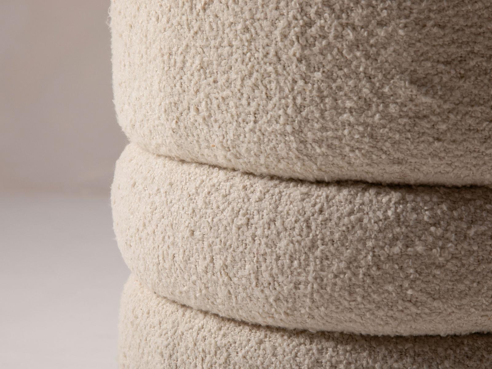 Alexa Pouf Baumwolle Natural 45x40x50 cm 1