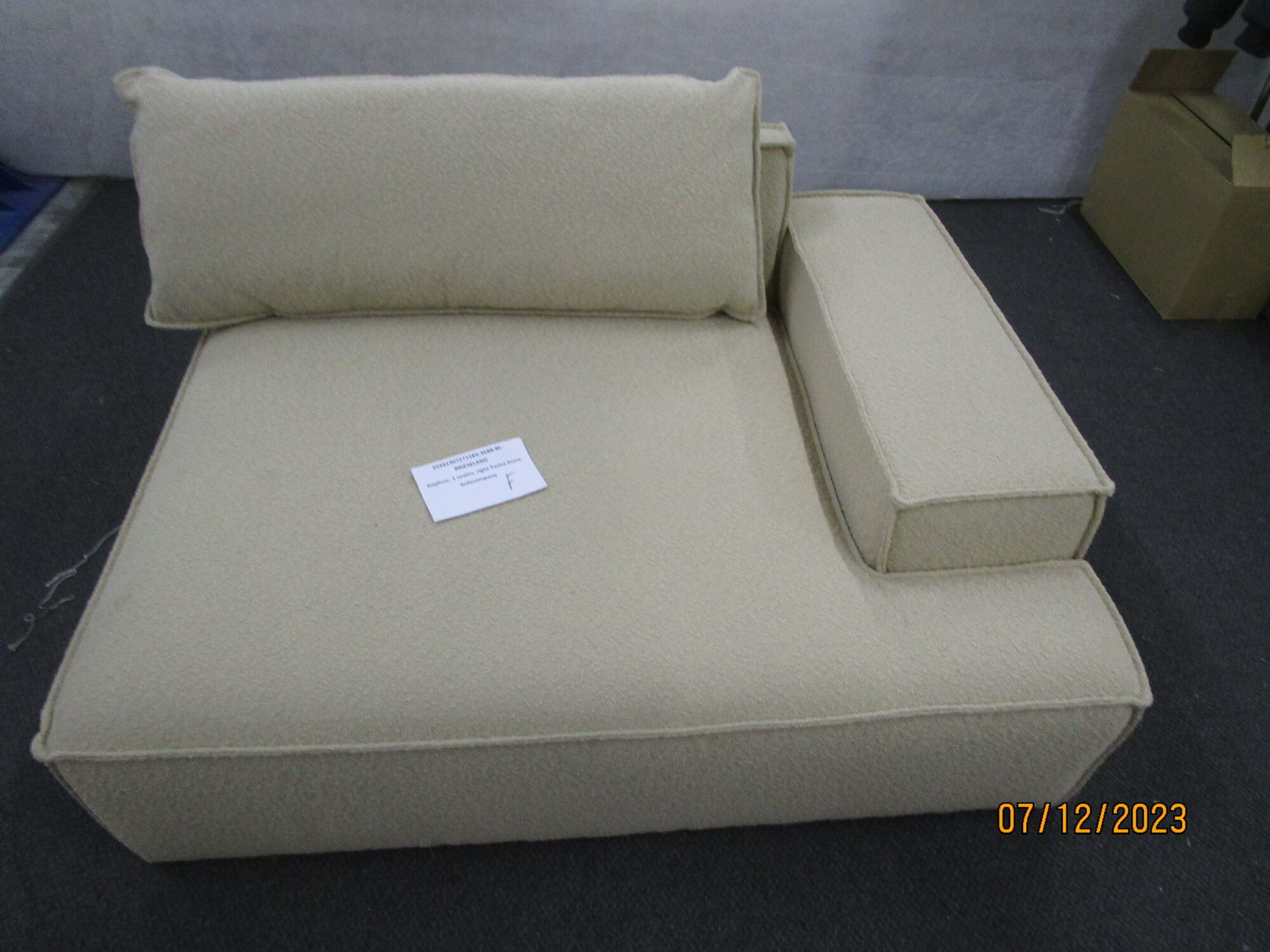 Daphne 1-Sitzer Modul Rechts Pasha Dune 6