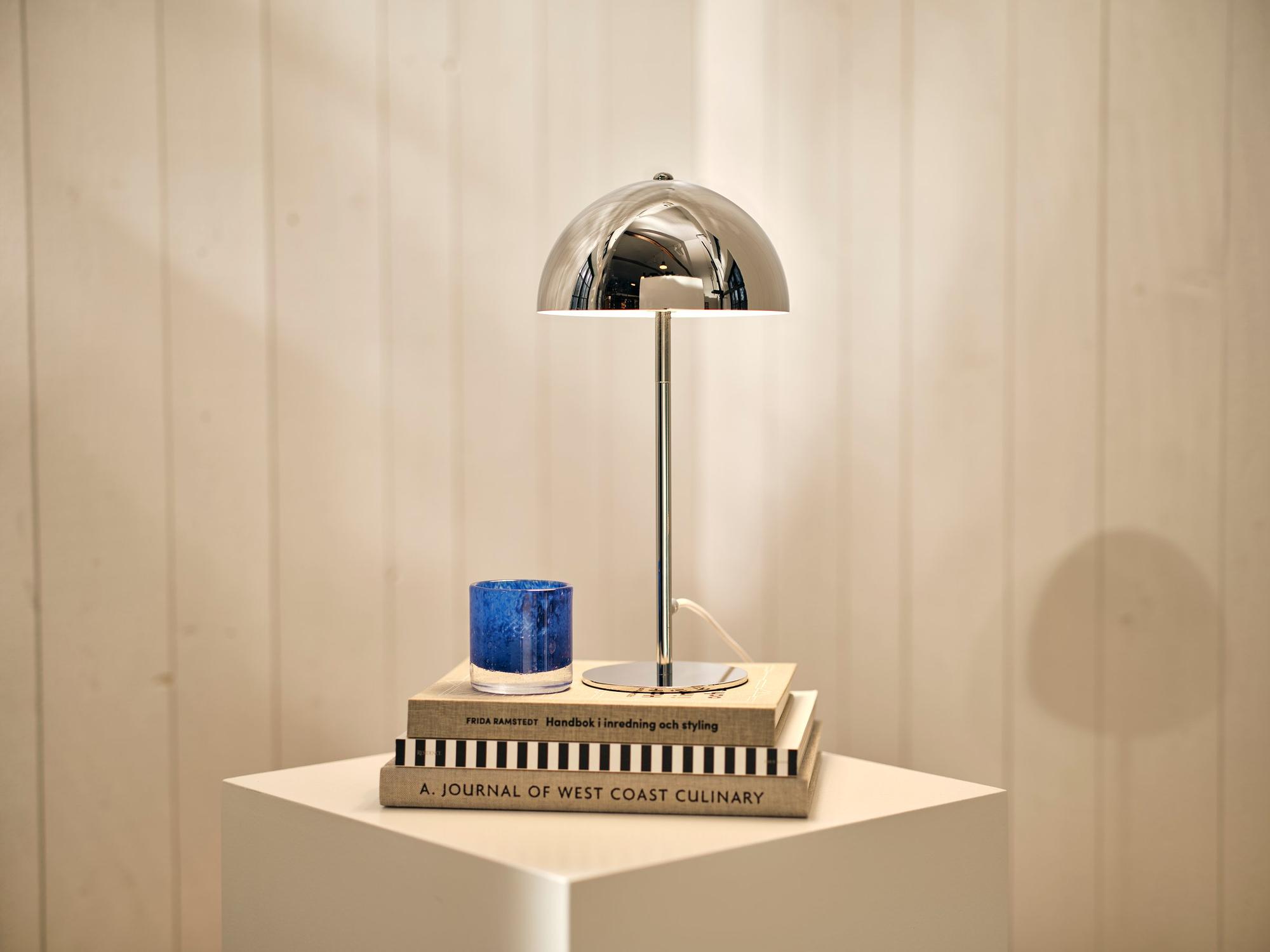 Icon Tischleuchte Chrom Ø 18cm 0