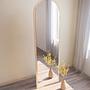 Emma Freestanding Mirror Nature 50cm x 160cm 1