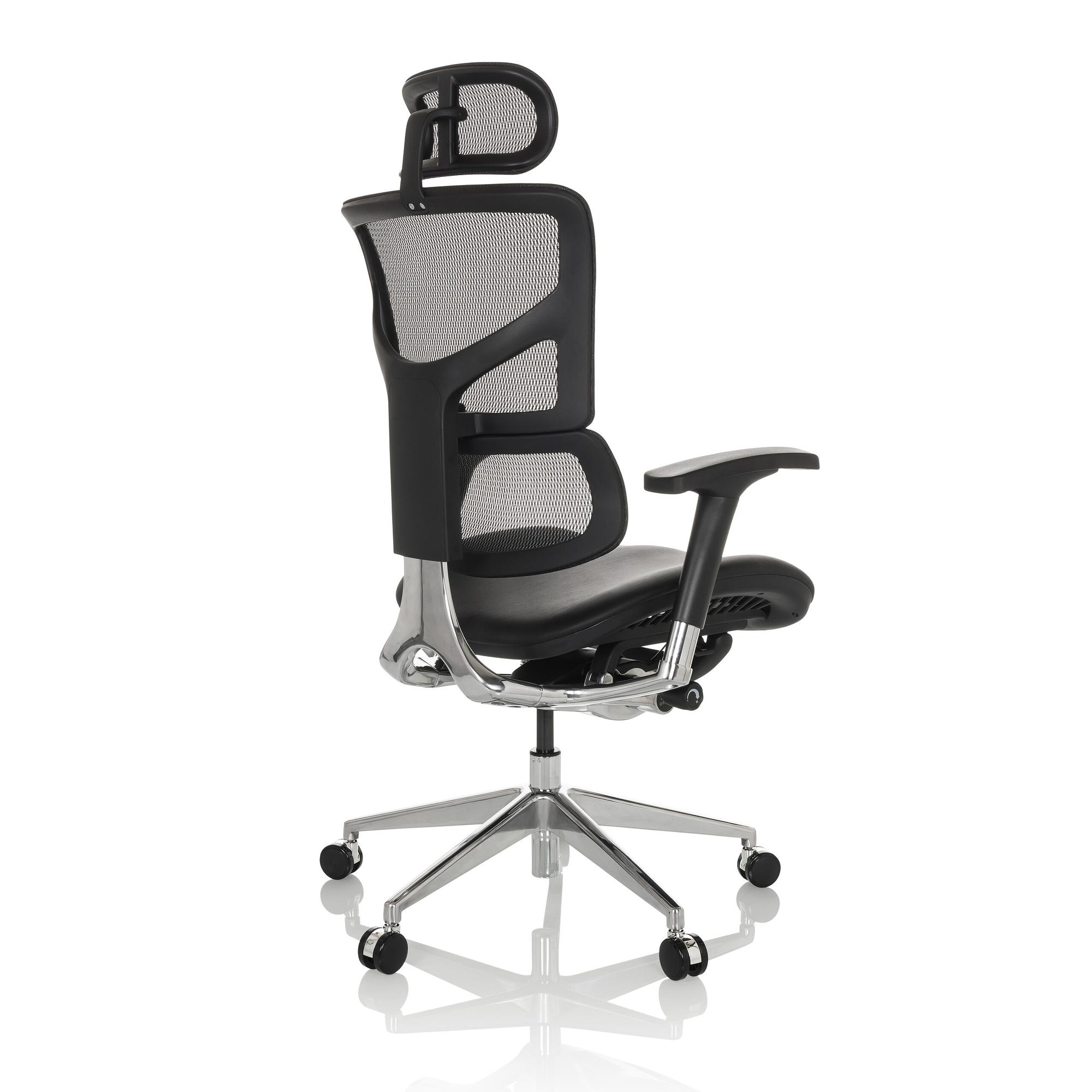 ERGO-U2 LM Bürostuhl Netzstoff Schwarz 8
