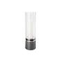 Piedra Windlicht inkl. Kerze Edelstahl Matt 60 x 19 cm 65275 0