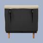 Schlafsessel Webstoff Beige 5