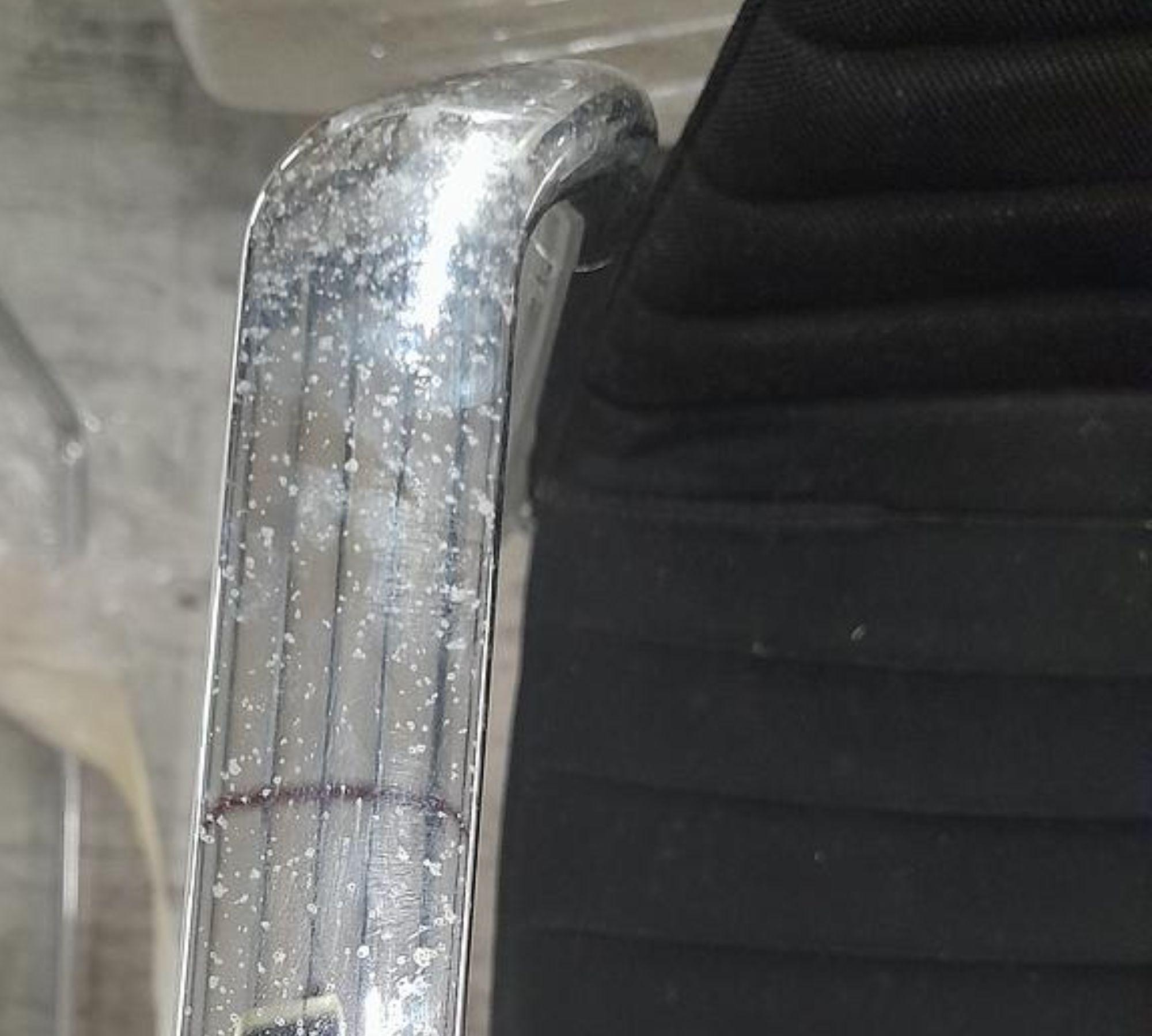 Flex Armlehnstuhl Textil Metall Schwarz 4