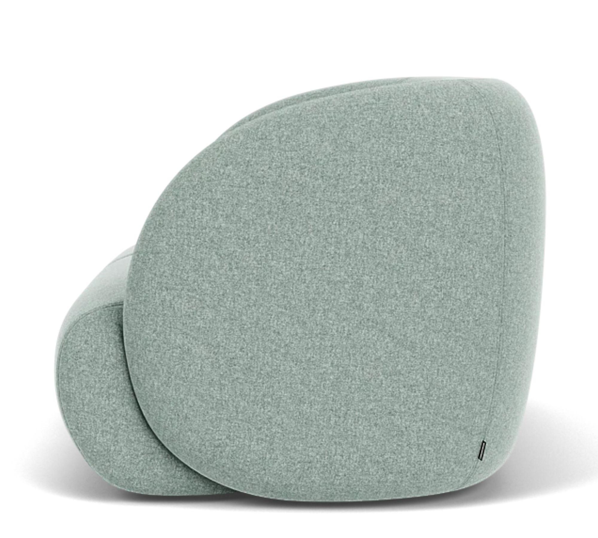 Design-Award-Winning Paula Sofa 2-Sitzer Fabio Grey Green 1