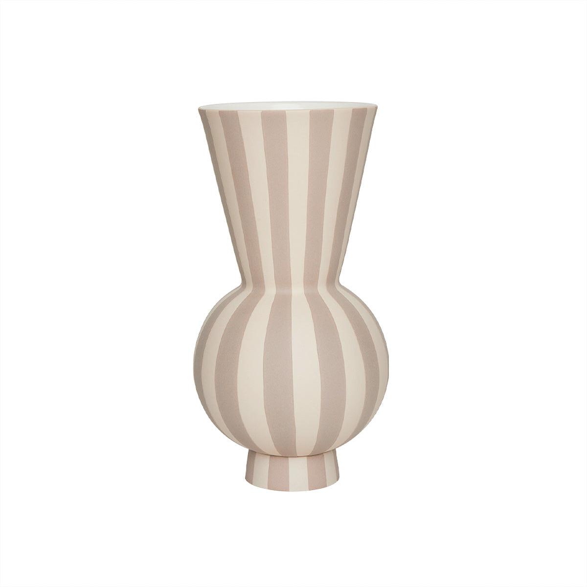 Toppu Vase Keramik Creme 0