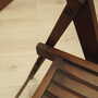 3x Chair Wood Brown 1990s 7