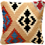 Kilim Kissenbezug Mehrfarbig 0