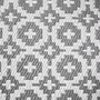 Mosaik In-/ Outdoorteppich Grau 1