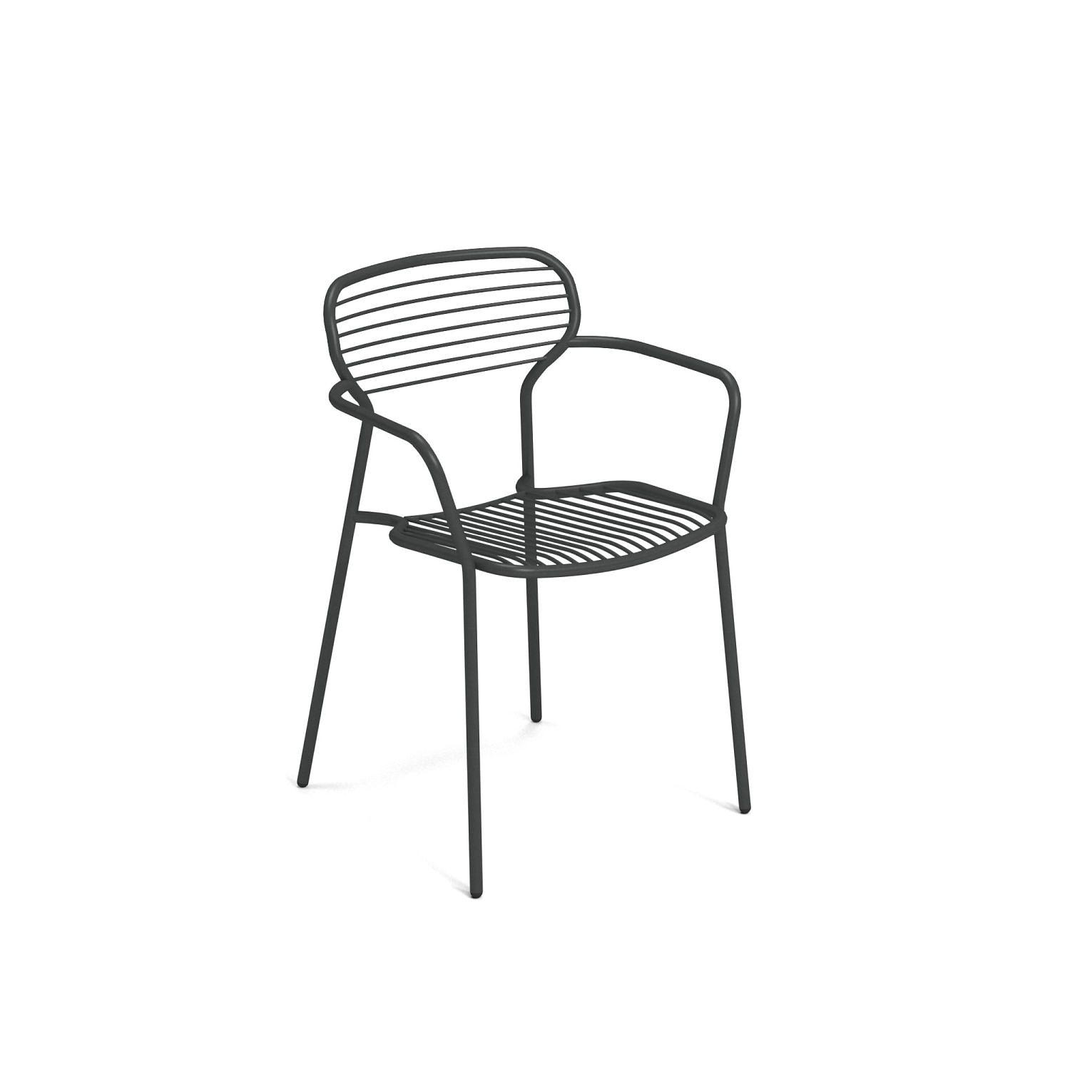 Apero Armchair Steel Anthracite 0