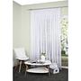 Vorhang mit Kräuselband Flamio Polyester Weiß 300 x 245 cm 2