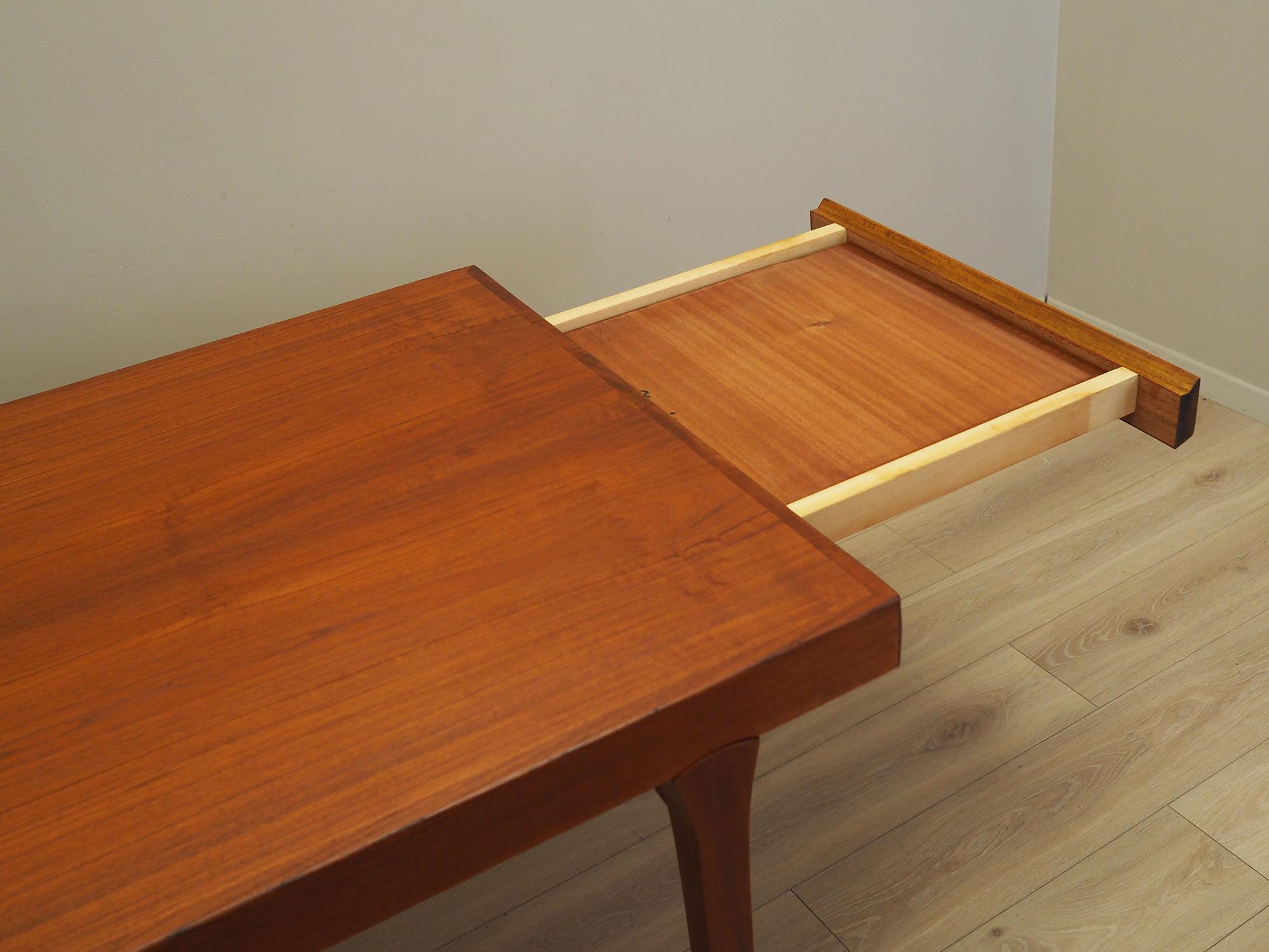Dining table teak 1970s 5