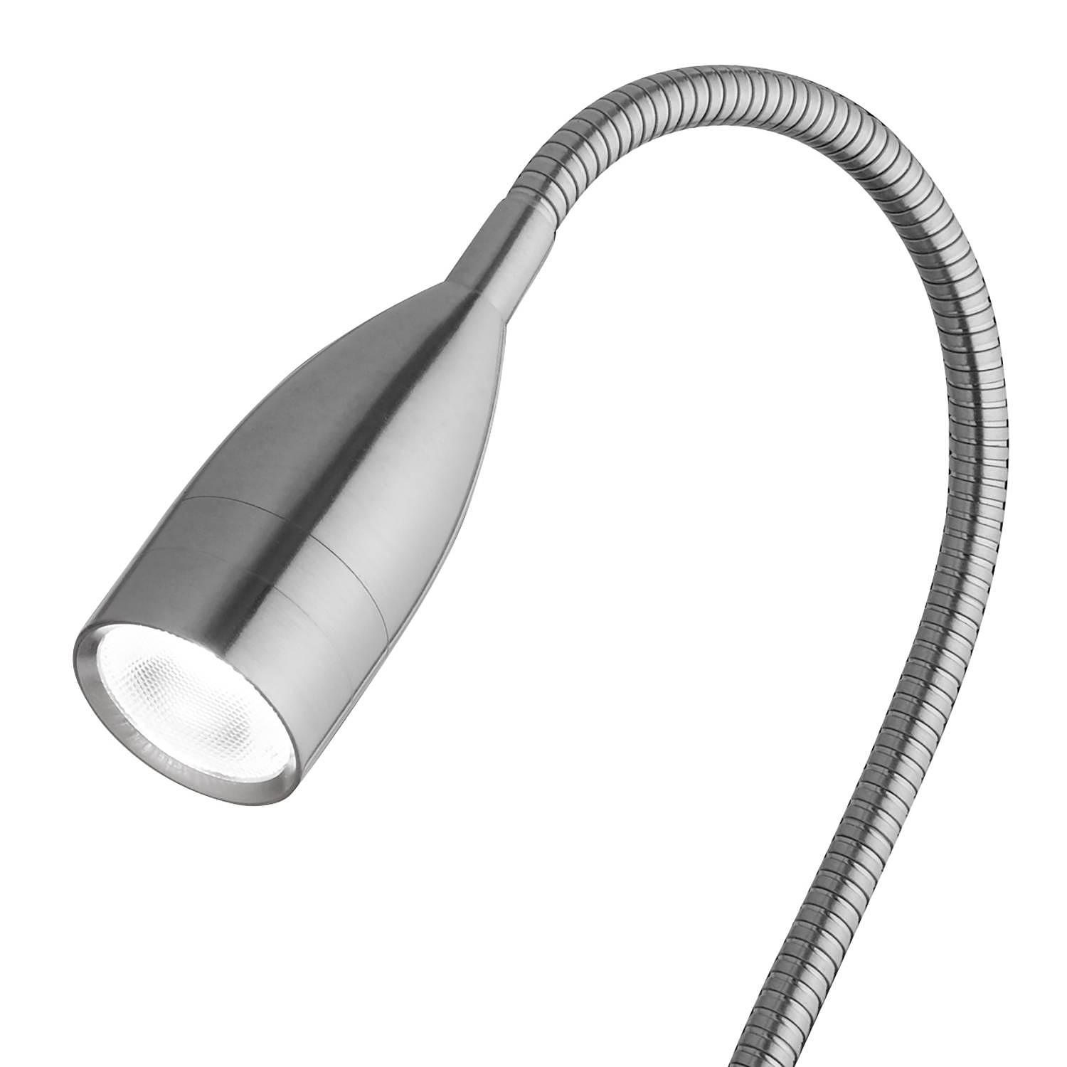 LED-Wandleuchte Sten Silber 4