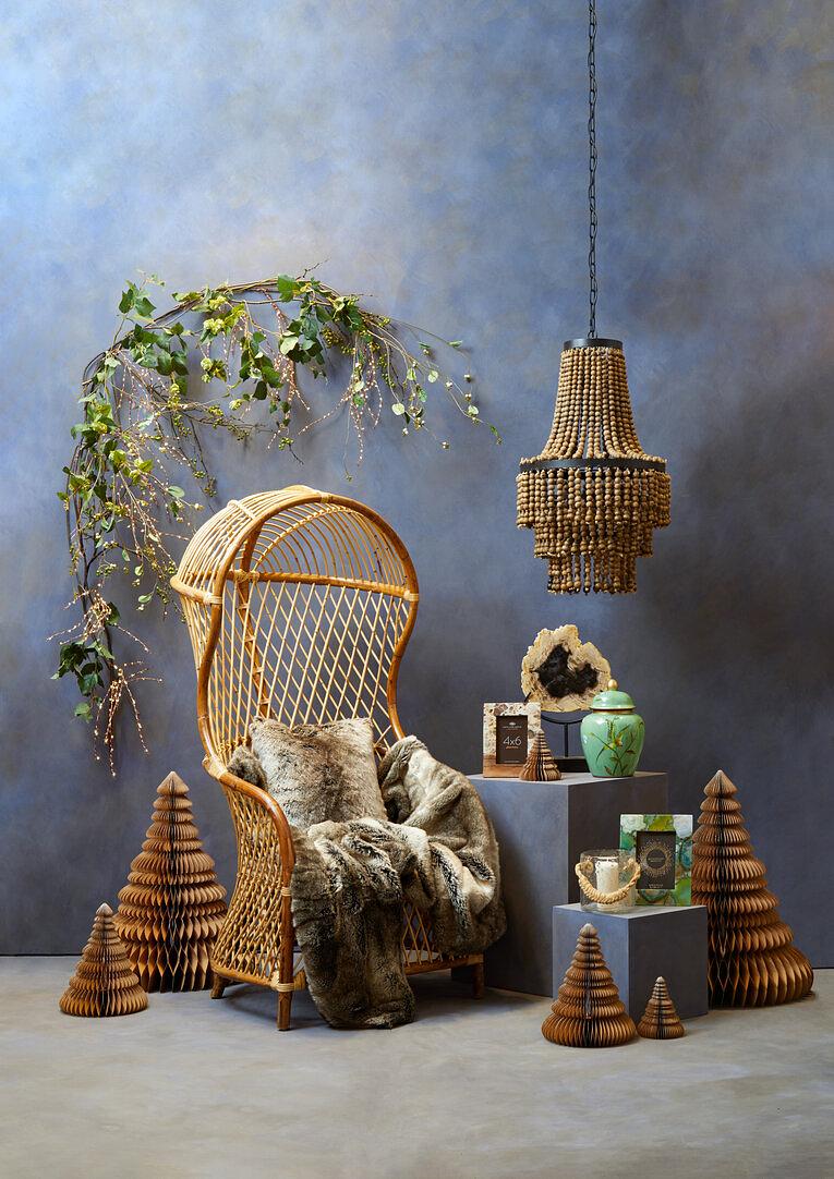 Bosie Lamina Mocha Ombre Felldecke 4