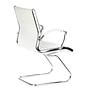 PARMA V Chair Cantilever Leather White 3