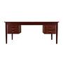 Desk Teak wood Brown 60s 0