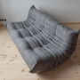 Togo Sofa 3-seater Textile Grey 3