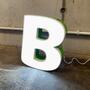 Original Vintage Neon Leuchtreklame, Markt "B" 2