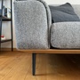 Sofa Récamiere Rechts Textil Holz Grau 1