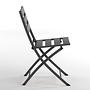 Folding chair Kovo set of 2 steel anthracite 4