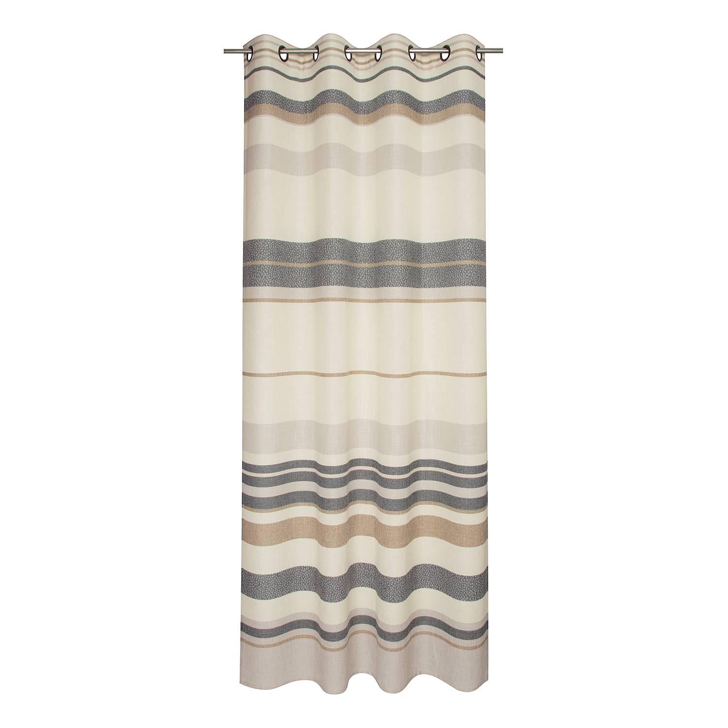Ösenschal Clay Polyester / Baumwolle Natur 0